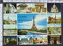 N7259 PARIS SOUVENIR VUES Viaggiata SB